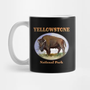 Yellowstone National Park - Bison - Mug